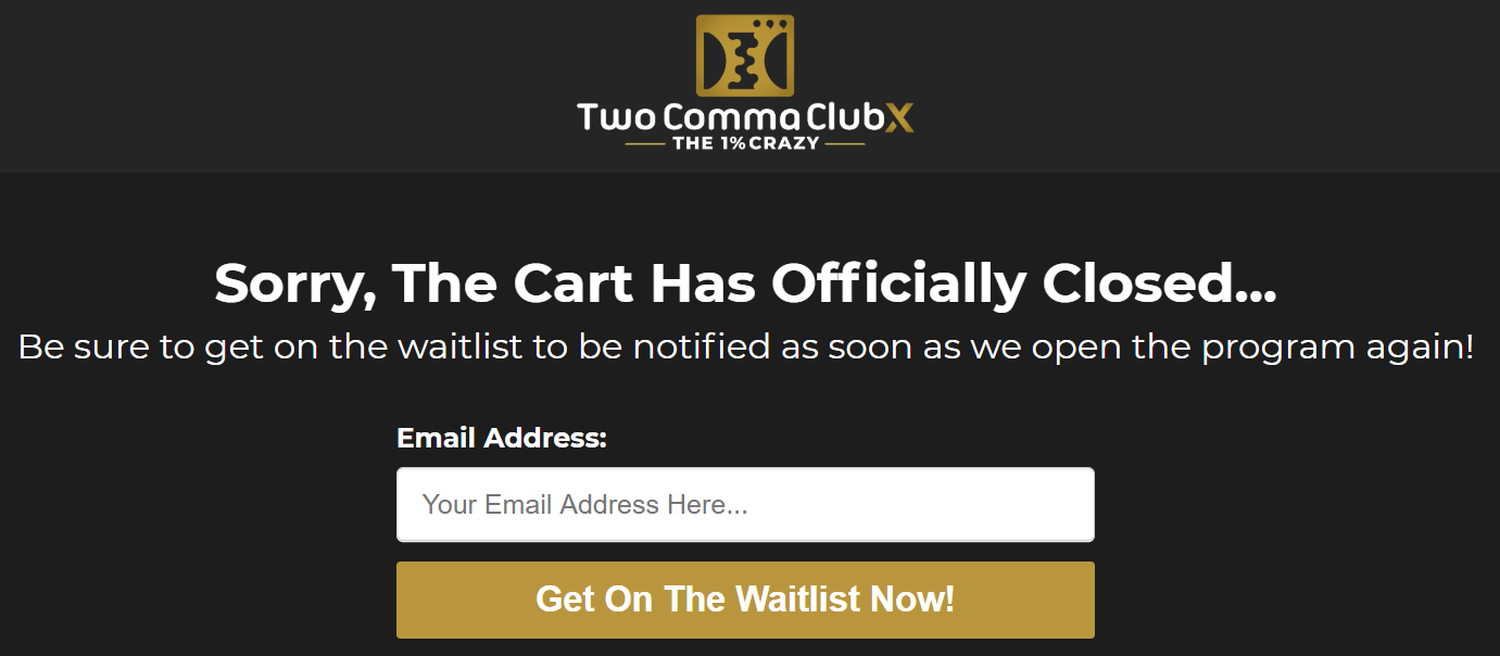 clickfunnels two comma club x pricing