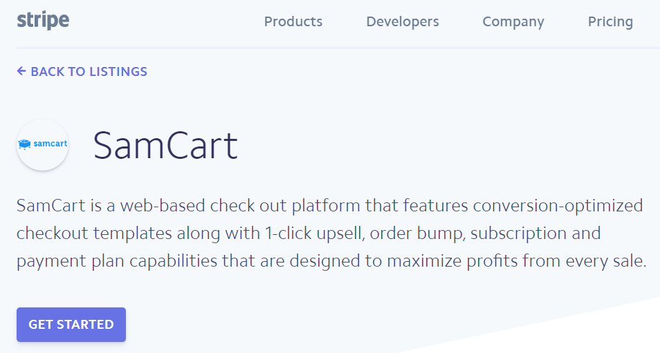 samcart vs stripe