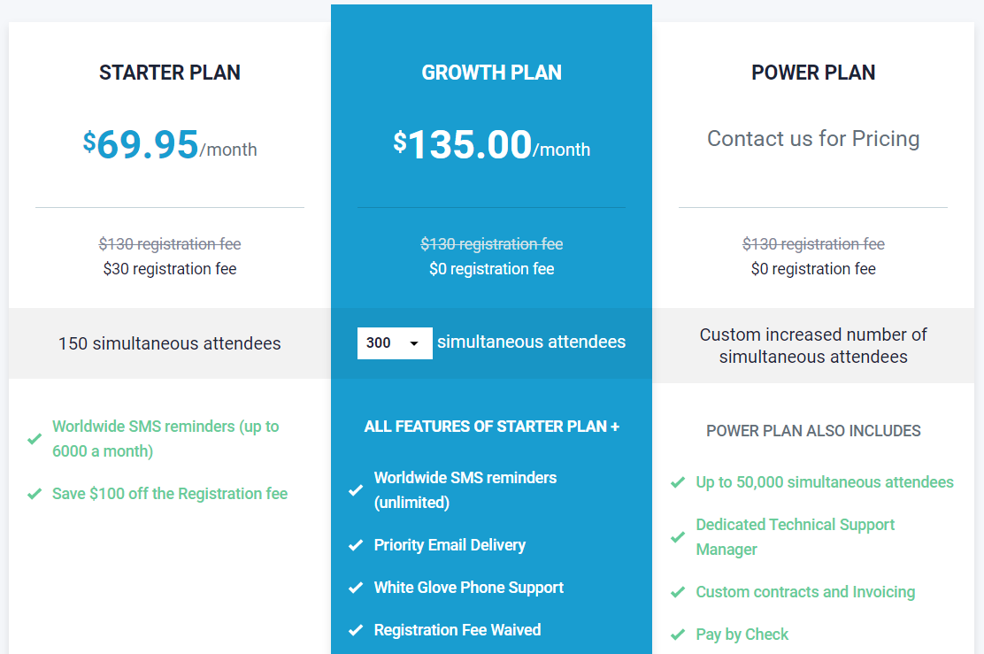 stealth seminar pricing plans