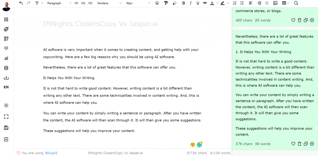 closerscopy vs jasper ai